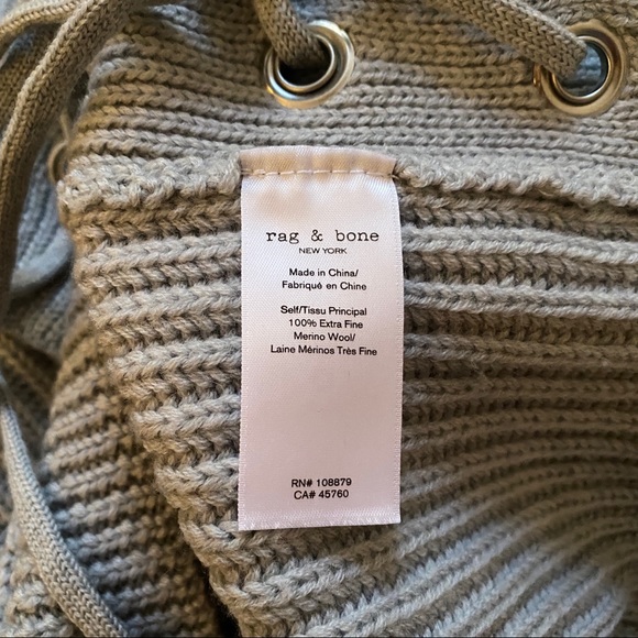 Rag & Bone Jean V-neck Super soft Sweater Size S - Picture 8 of 9